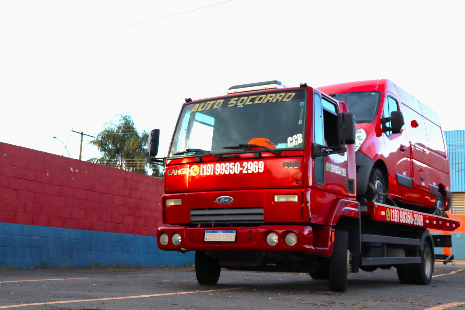 Caminhão guincho da Chama o Guincho em Campinas